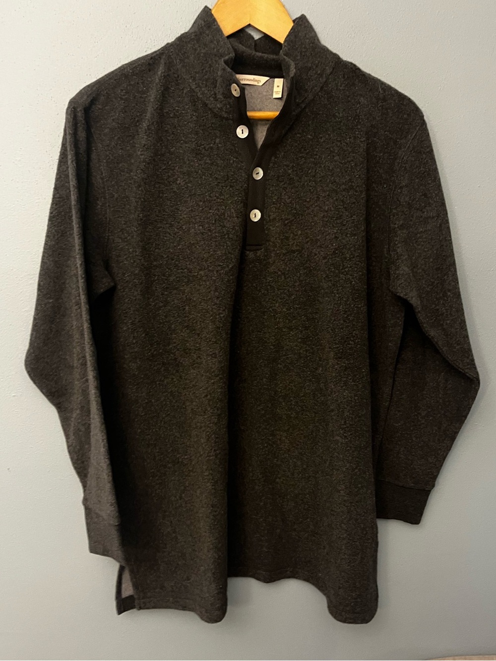 Soft Surroundings Fleece Henley